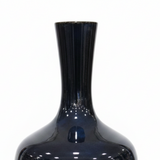 Black Glossy Ceramic Flower Vase - 35cm