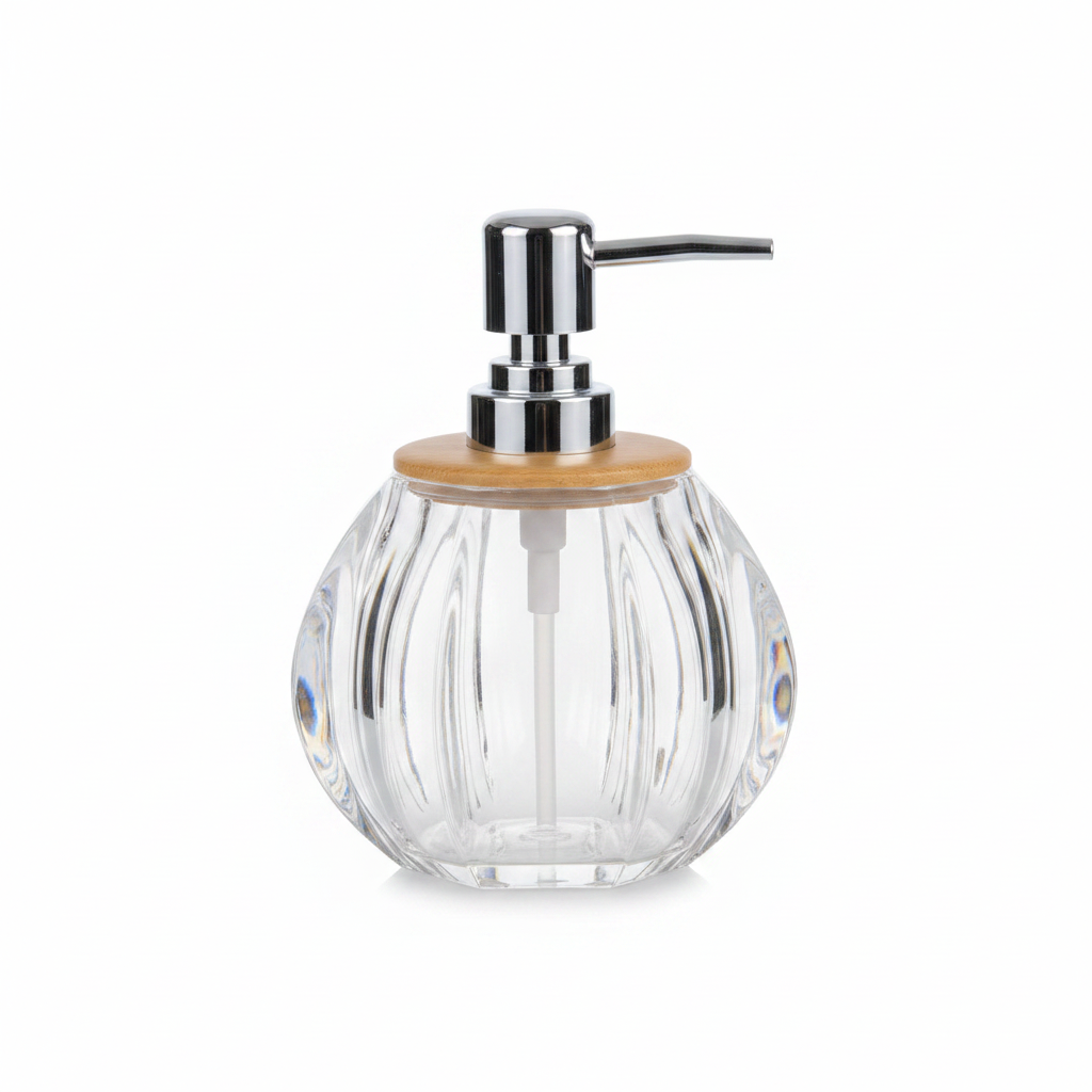 Shengya Crystal-Clear Acrylic Soap Dispenser - 180ml