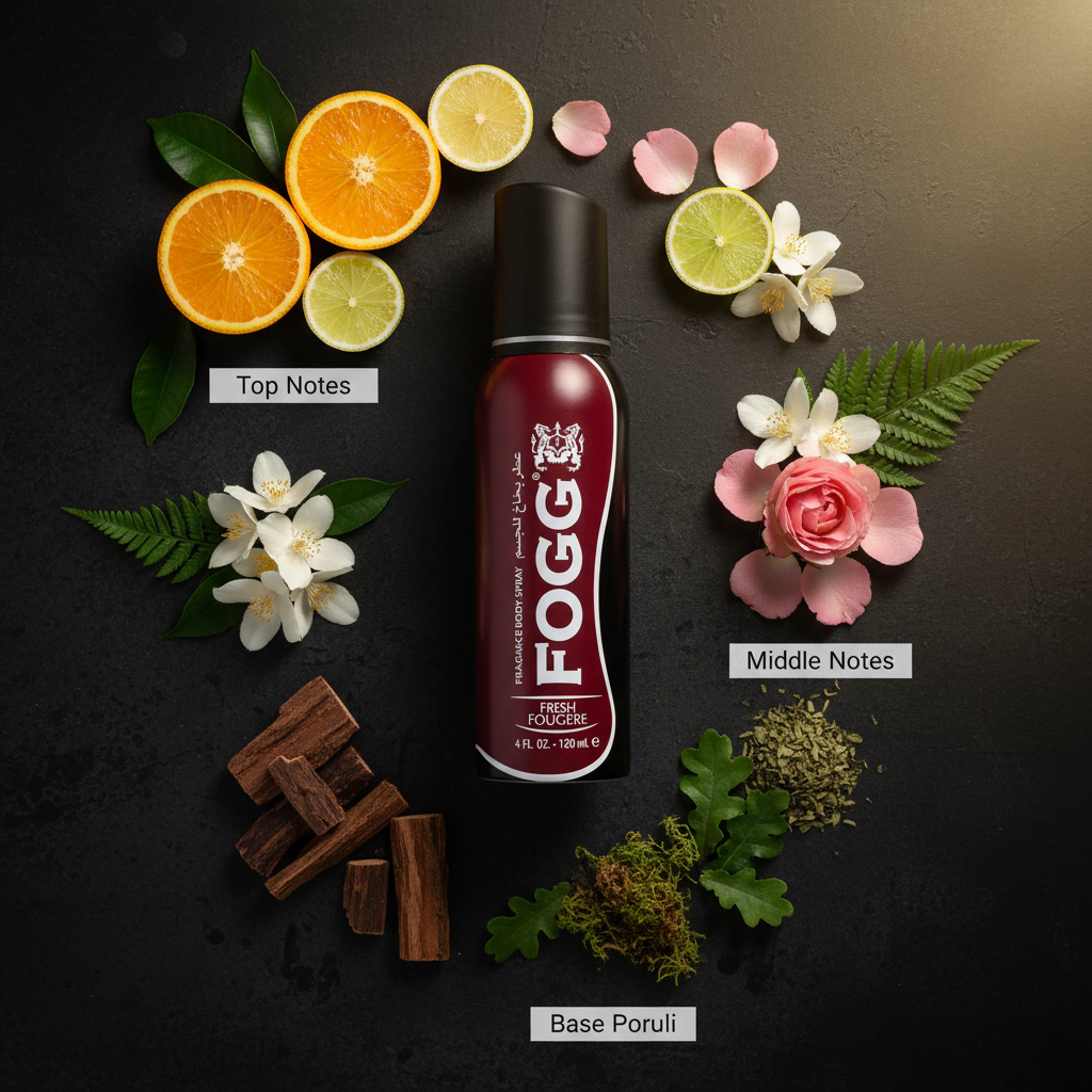 Fogg Fresh Fougere Black Series Fragrance Body Spray – 120ML
