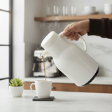 Cream Vacuum Flask – 1 Litre
