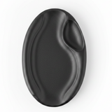 Black Matte Ceramic Oval Serving Plate – 18×30cm