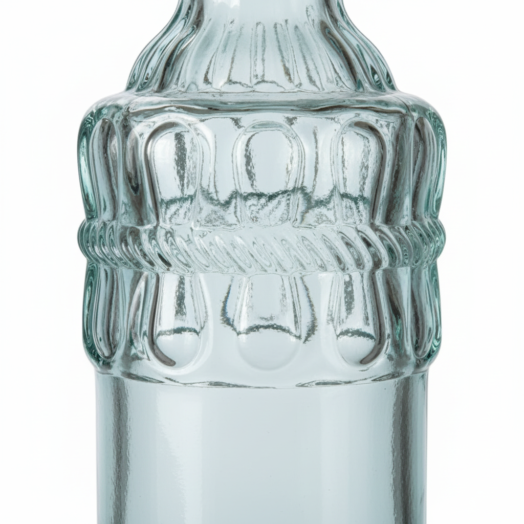 Glass Oil & Vinegar Bottle with Pourer - 700ml