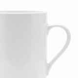 Niodenic White Ceramic Mug - 350ml
