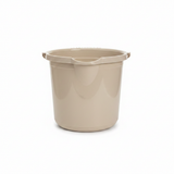 Polytime Purgat Plastic Cleaning Bucket -  14 Litre - Off White/ Beige / White
