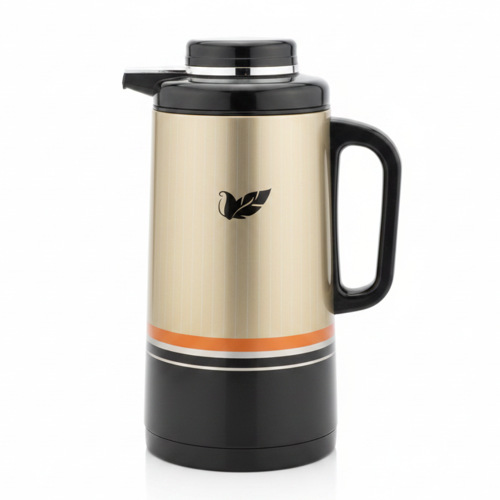 Kitchen Mark Champagne Gold Stainless Steel Vacuum Flask - 1300ml / 1600ml