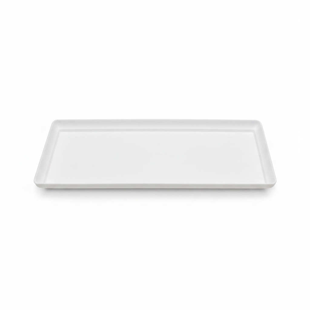 Family Plastic Winny Rectangular Planter Pot with Tray – 35x20cm