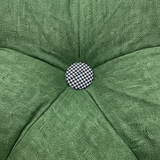 Green & Houndstooth Cushion - 40cm