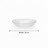 Neo Alpha glass salad bowl 20cm