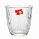Ribbed Clear Glass Tumbler 250ml