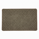 Anti-Slip Rectangle Door Mat | Soft Speckled Pile | Durable Entrance Rug for Home, Kitchen & Hallway | 68 × 44 cm | Brown Beige