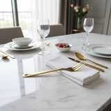 Stainless Steel Serving Fork 24cm – Gold