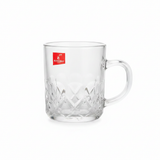Blinkmax Crystal-Cut Glass Mug - 230ml