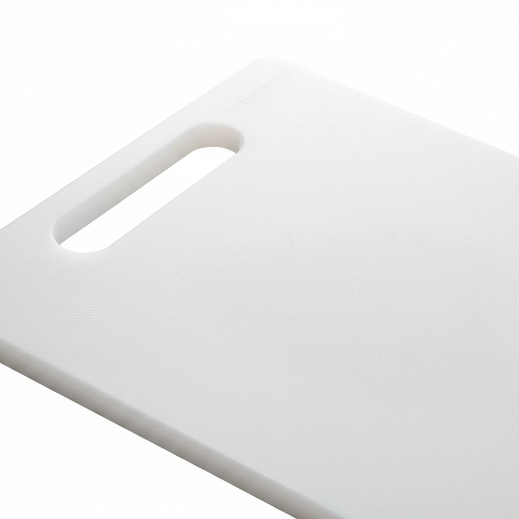 KitchenMark White  PE Plastic Cutting Board - 34 × 23 × 1.9 cm