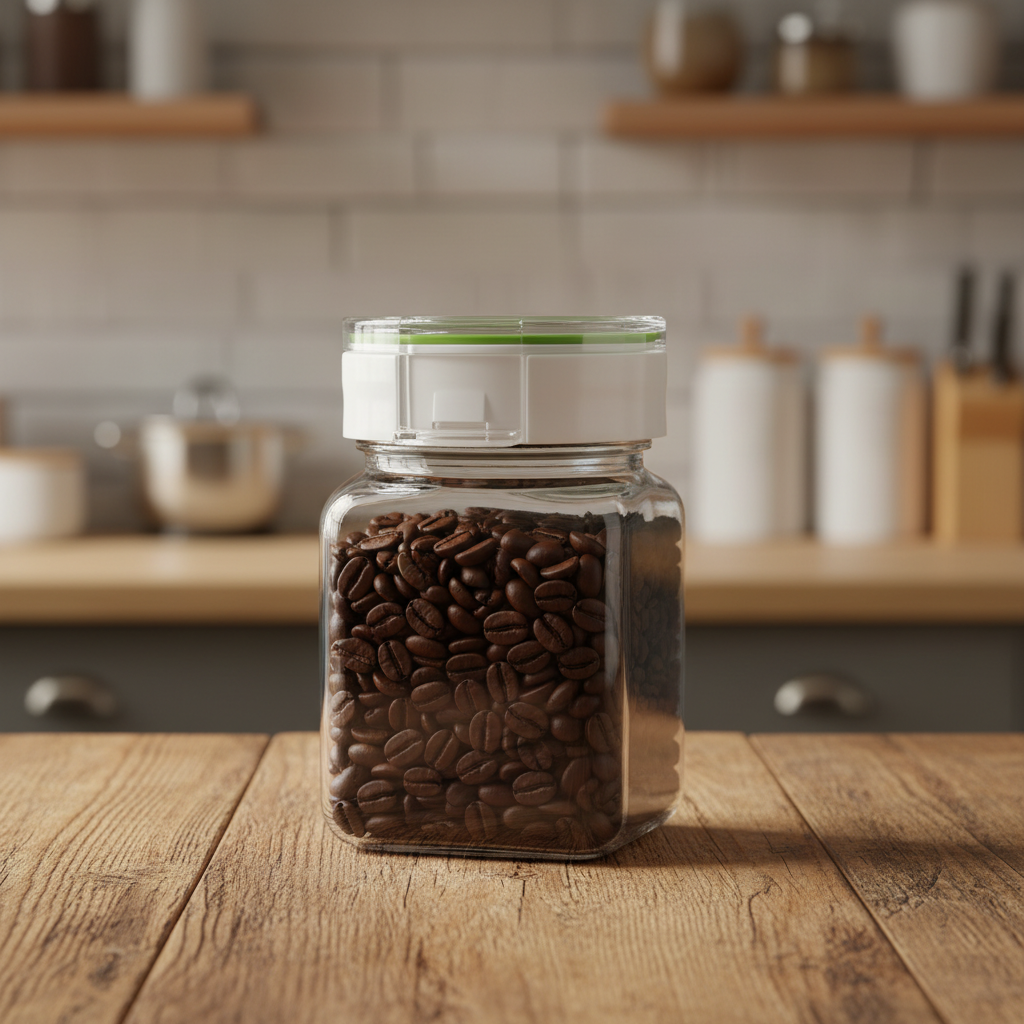Servewell Tik-Tak Airtight Canister 350ml - Square