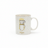 White Ceramic Coffee Mug –  350ml