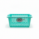 Decoplast Tulip Plastic Storage Basket – 52 × 42 × 22 cm