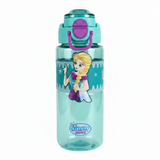 SBC Teal & Purple Snow Queen Kids Plastic Water Bottle – 750ml