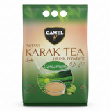 Camel Instant Karak Tea Drink Powder | 25 Sachet Premix | 500g | Cardamom / Original / Saffron / Ginger / Masala