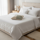 Evlen White Soft Cushion - 40×40 cm