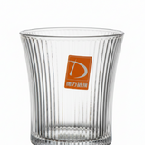 Deli Ribbed Crystal Stem Glass - 250ml