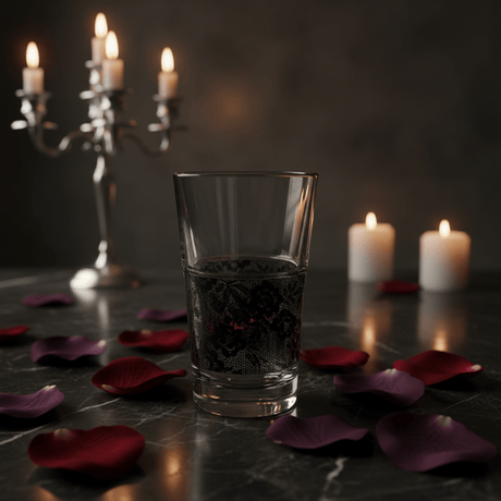 Immanuel Clear Acrylic Tumbler with Black Lace Floral Design | 328ml | Elegant Drinkware - Al Kabayel Discount CentreImmanuel Clear Acrylic Tumbler with Black Lace Floral Design | 328ml | Elegant DrinkwareTumblersIMMANUELAl Kabayel Discount Centre