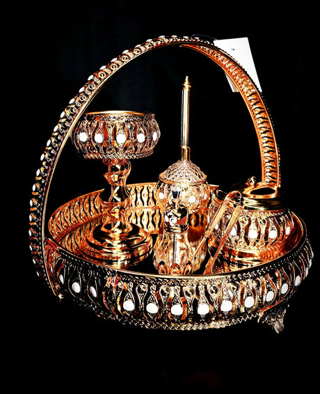Incense Burner Set With Round Stand 1211 - Al Kabayel Discount CentreIncense Burner Set With Round Stand 1211Home Décor AccentsAKDCAl Kabayel Discount Centre