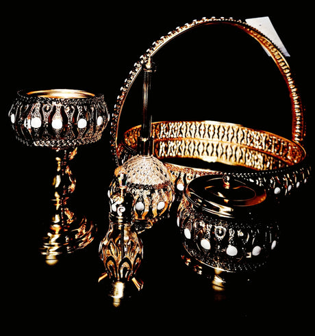 Incense Burner Set With Round Stand 1211 - Al Kabayel Discount CentreIncense Burner Set With Round Stand 1211Home Décor AccentsAKDCAl Kabayel Discount Centre