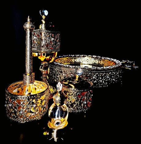 Incense Burner Set With Round Stand - Al Kabayel Discount CentreIncense Burner Set With Round StandHome Décor AccentsAKDCAl Kabayel Discount Centre