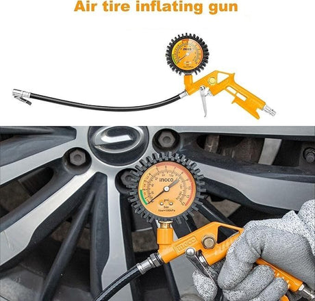 INGCO 8.5 Bar Air Tire Inflating Gun - Al Kabayel Discount CentreINGCO 8.5 Bar Air Tire Inflating GunHand ToolsINGCOAl Kabayel Discount Centre