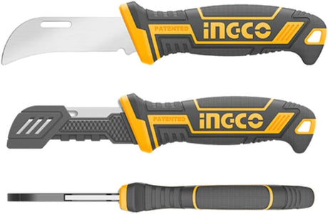 Ingco Cable Stripping Knife for Electrical Wire Cutting, HPK82001 - Al Kabayel Discount CentreIngco Cable Stripping Knife for Electrical Wire Cutting, HPK82001ToolsINGCOAl Kabayel Discount Centre