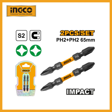 Ingco Impact Screwdriver Bit Set, High Strength CR - V Steel for Power Tools - Al Kabayel Discount CentreIngco Impact Screwdriver Bit Set, High Strength CR - V Steel for Power ToolsToolsINGCOAl Kabayel Discount Centre