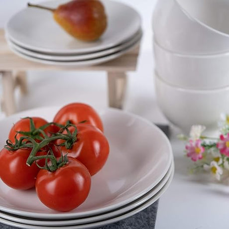 Insiya 12 Piece Porcelein Dinner Set, white, SV203 - Al Kabayel Discount CentreInsiya 12 Piece Porcelein Dinner Set, white, SV203Dinnerware SetsINSIYAAl Kabayel Discount Centre