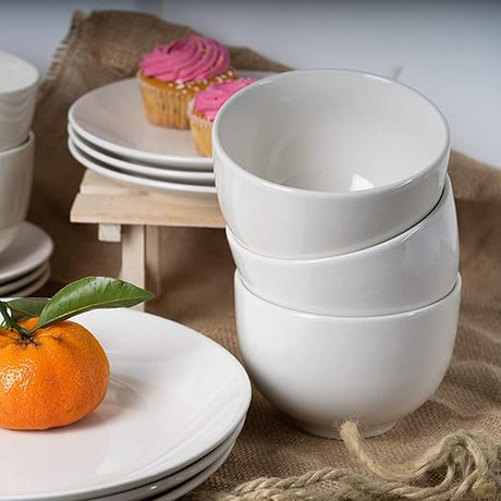 Insiya 12 Piece Porcelein Dinner Set, white, SV203 - Al Kabayel Discount CentreInsiya 12 Piece Porcelein Dinner Set, white, SV203Dinnerware SetsINSIYAAl Kabayel Discount Centre