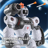 Intelligent Robot Infrared Remote Control Robot, Spray Smog, Shooting Bullet, Program Function, Dancing, Auto Display, 2.0 Machine - Al Kabayel Discount CentreIntelligent Robot Infrared Remote Control Robot, Spray Smog, Shooting Bullet, Program Function, Dancing, Auto Display, 2.0 MachineRemote Control toysINTELLIGENT ROBOTAl Kabayel Discount Centre