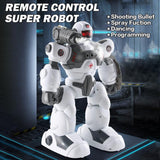 Intelligent Robot Infrared Remote Control Robot, Spray Smog, Shooting Bullet, Program Function, Dancing, Auto Display, 2.0 Machine - Al Kabayel Discount CentreIntelligent Robot Infrared Remote Control Robot, Spray Smog, Shooting Bullet, Program Function, Dancing, Auto Display, 2.0 MachineRemote Control toysINTELLIGENT ROBOTAl Kabayel Discount Centre