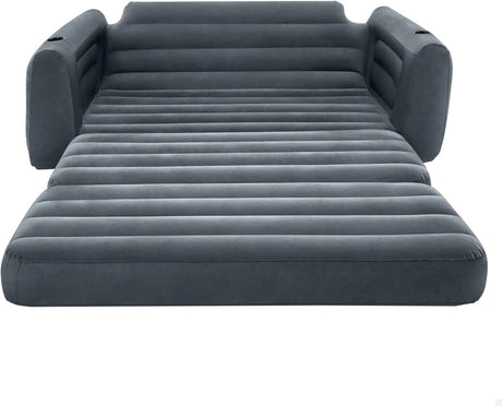 Intex 2 - Seater Inflatable Sofa Bed 66552NP – Convertible Air Couch 203x231x66 cm - Al Kabayel Discount CentreIntex 2 - Seater Inflatable Sofa Bed 66552NP – Convertible Air Couch 203x231x66 cmBeddingINTEXAl Kabayel Discount Centre