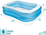 Intex 57180 Swim Center Family Inflatable Pool – 203 x 152 x 48 cm | Blue - Al Kabayel Discount CentreIntex 57180 Swim Center Family Inflatable Pool – 203 x 152 x 48 cm | BluePools & waterplay toysINTEXAl Kabayel Discount Centre