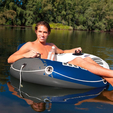 Intex 58825 River Run 1 Inflatable Swmming Tube - (135CM) - Blue&White - Al Kabayel Discount CentreIntex 58825 River Run 1 Inflatable Swmming Tube - (135CM) - Blue&WhitePools & waterplay toysINTEXAl Kabayel Discount Centre