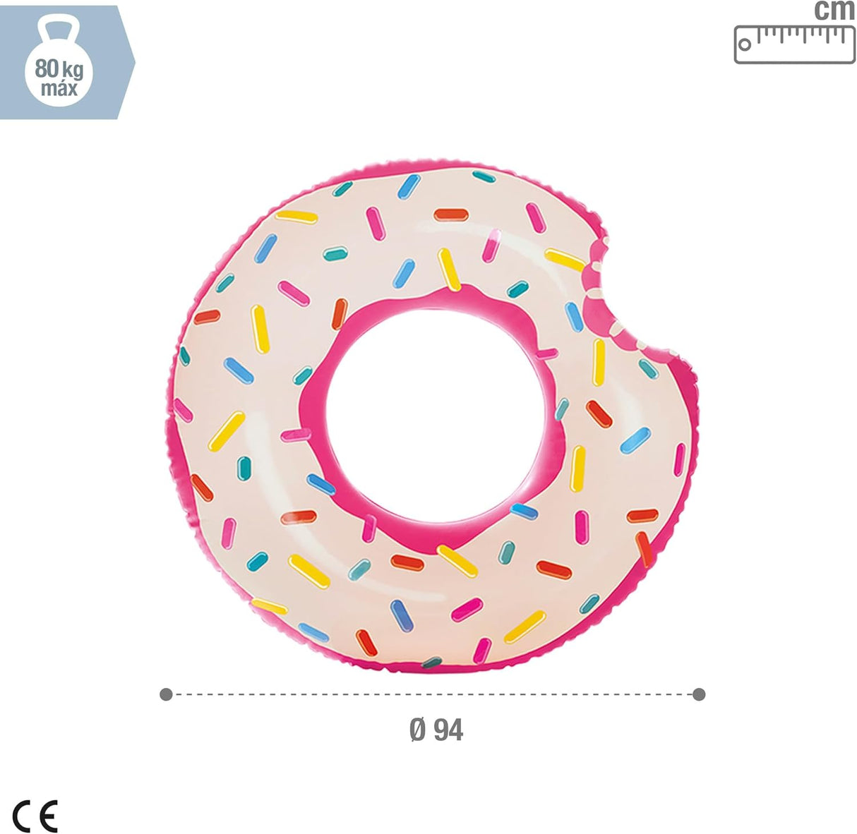 Intex Donut Inflatable Swimming Tube - (107CM)Ages 9+ - Al Kabayel Discount CentreIntex Donut Inflatable Swimming Tube - (107CM)Ages 9+Pools & waterplay toysINTEXAl Kabayel Discount Centre