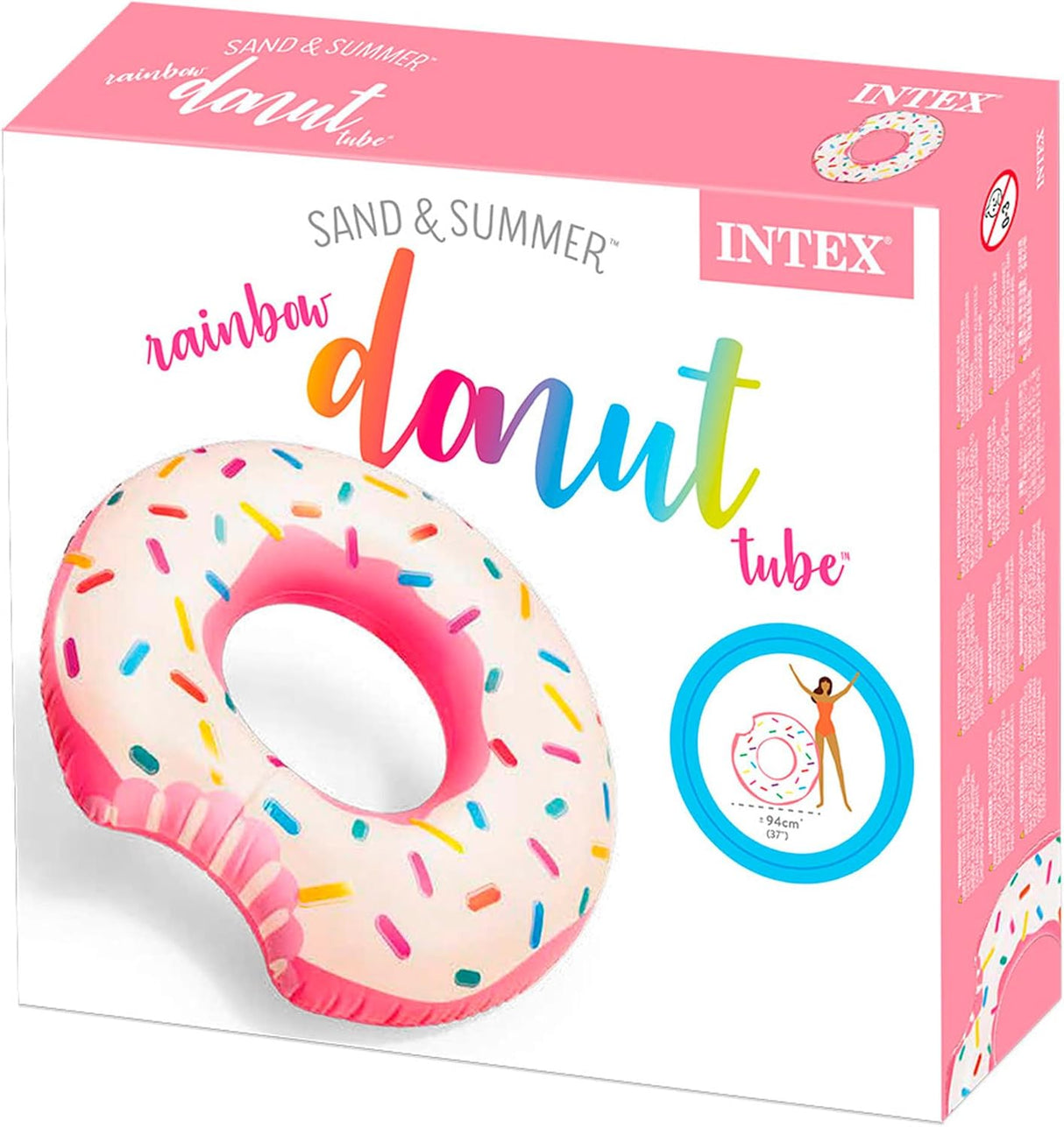 Intex Donut Inflatable Swimming Tube - (107CM)Ages 9+ - Al Kabayel Discount CentreIntex Donut Inflatable Swimming Tube - (107CM)Ages 9+Pools & waterplay toysINTEXAl Kabayel Discount Centre