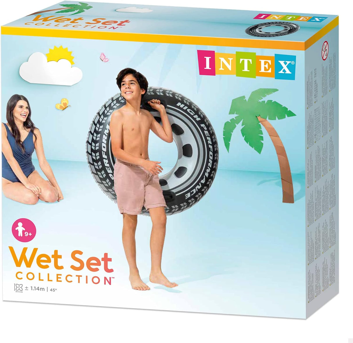 Intex Hi - Performance Inflatable Tire Tube Ring – 114 cm - Al Kabayel Discount CentreIntex Hi - Performance Inflatable Tire Tube Ring – 114 cmPools & waterplay toysINTEXAl Kabayel Discount Centre