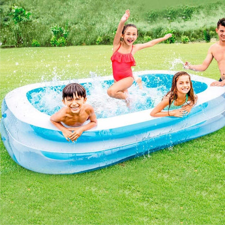 Intex Inflatable Family Swimming Pool – 262 x 175 x 56 cm - Al Kabayel Discount CentreIntex Inflatable Family Swimming Pool – 262 x 175 x 56 cmPools & waterplay toysINTEXAl Kabayel Discount Centre