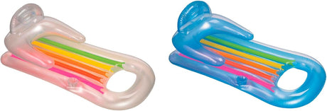 Intex Inflatable Pool Lounge Float – White / Light Blue | 160 x 85 cm - Al Kabayel Discount CentreIntex Inflatable Pool Lounge Float – White / Light Blue | 160 x 85 cmPools & waterplay toysINTEXAl Kabayel Discount Centre