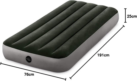 Intex Junior Twin Dura - Beam Prestige Downy Airbed 64106 – Lightweight Inflatable Bed 76x191x25 cm - Al Kabayel Discount CentreIntex Junior Twin Dura - Beam Prestige Downy Airbed 64106 – Lightweight Inflatable Bed 76x191x25 cmBeddingINTEXAl Kabayel Discount Centre