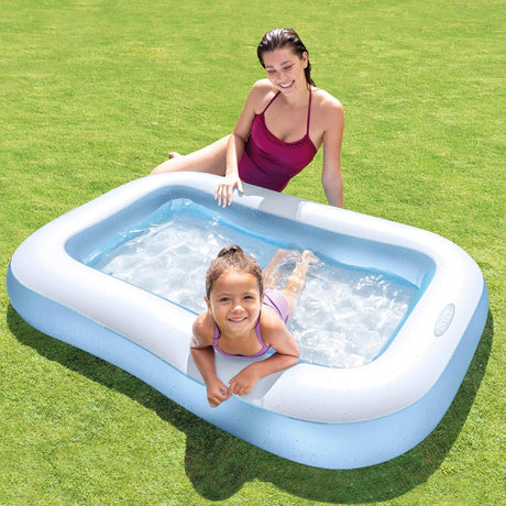 Intex Rectangular Inflatable Baby Pool – 166 x 100 x 28 cm - Al Kabayel Discount CentreIntex Rectangular Inflatable Baby Pool – 166 x 100 x 28 cmPools & waterplay toysINTEXAl Kabayel Discount Centre