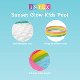 Intex Sunset Glow Inflatable Kids Pool – 147 x 33 cm | Ages 2+ | Multicolor - Al Kabayel Discount CentreIntex Sunset Glow Inflatable Kids Pool – 147 x 33 cm | Ages 2+ | MulticolorPools & waterplay toysINTEXAl Kabayel Discount Centre