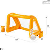 Intex Swimming Pool Fun Goals Game - 58507 - 124X84X76CM - Ages 6+ - Orange&White - Al Kabayel Discount CentreIntex Swimming Pool Fun Goals Game - 58507 - 124X84X76CM - Ages 6+ - Orange&WhitePools & waterplay toysINTEXAl Kabayel Discount Centre