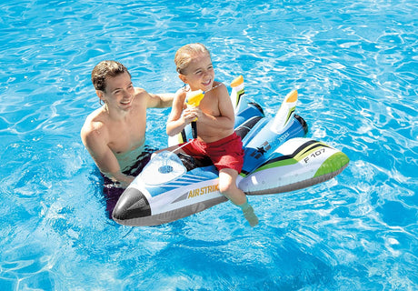 Intex Swimming Pool Water Gun Plane Ride - On 46Inch X46Inch - Ages 3+ - Al Kabayel Discount CentreIntex Swimming Pool Water Gun Plane Ride - On 46Inch X46Inch - Ages 3+Pools & waterplay toysINTEXAl Kabayel Discount Centre