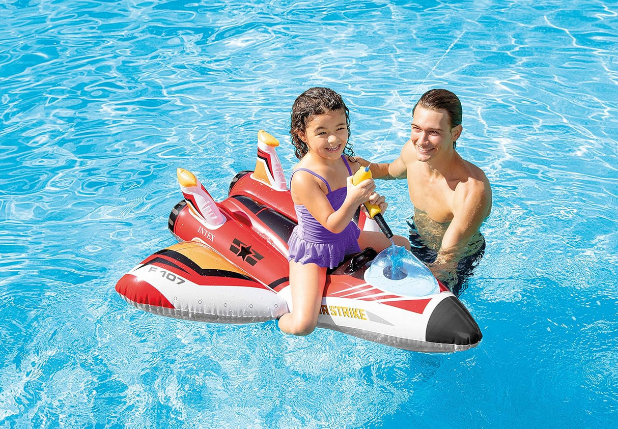Intex Swimming Pool Water Gun Plane Ride - On 46Inch X46Inch - Ages 3+ - Al Kabayel Discount CentreIntex Swimming Pool Water Gun Plane Ride - On 46Inch X46Inch - Ages 3+Pools & waterplay toysINTEXAl Kabayel Discount Centre