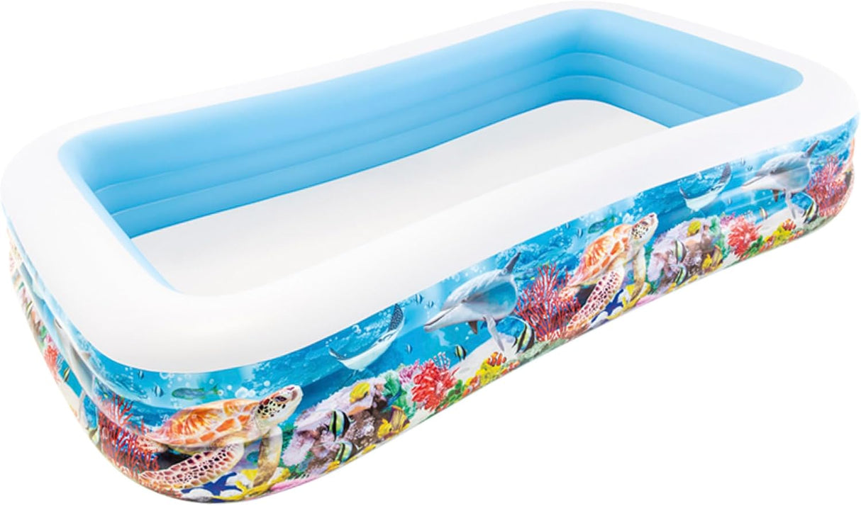 Intex Tropical Reef Inflatable Family Pool – 305 x 183 x 56 cm - Al Kabayel Discount CentreIntex Tropical Reef Inflatable Family Pool – 305 x 183 x 56 cmPools & waterplay toysINTEXAl Kabayel Discount Centre